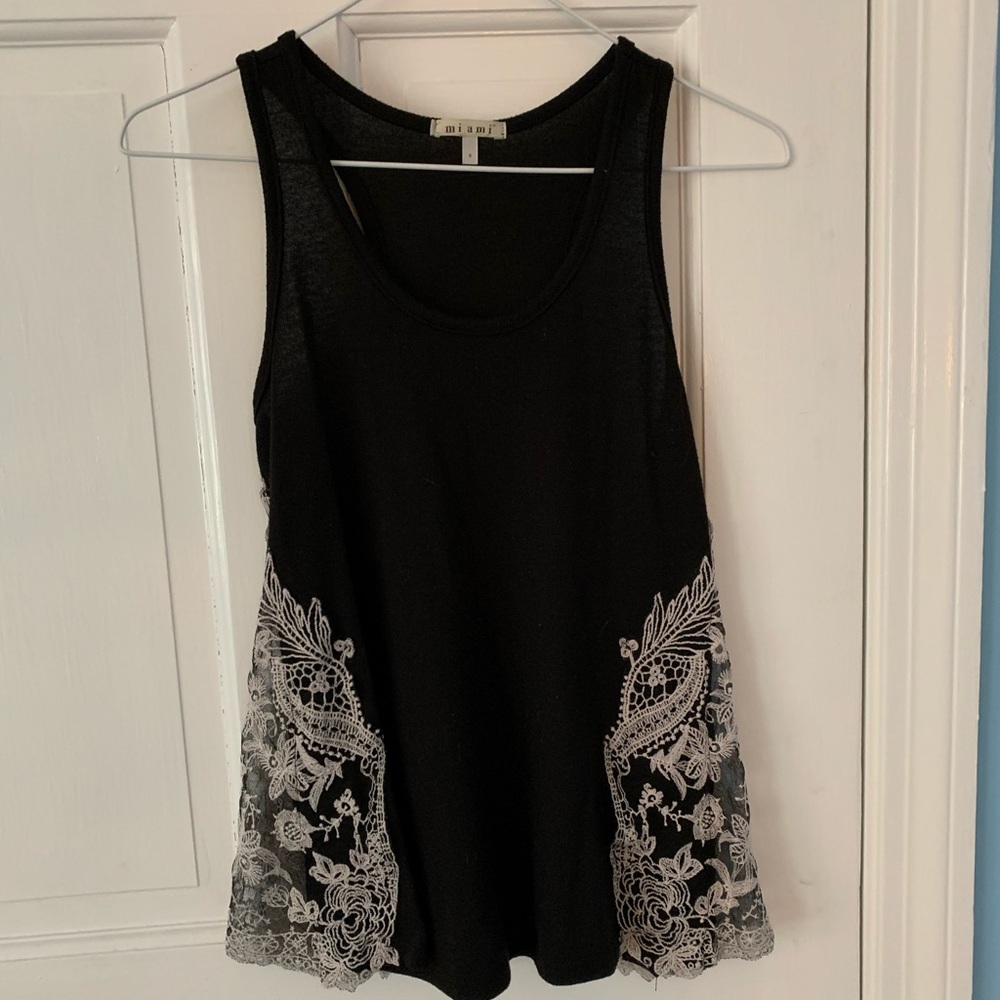 Small Black Tank